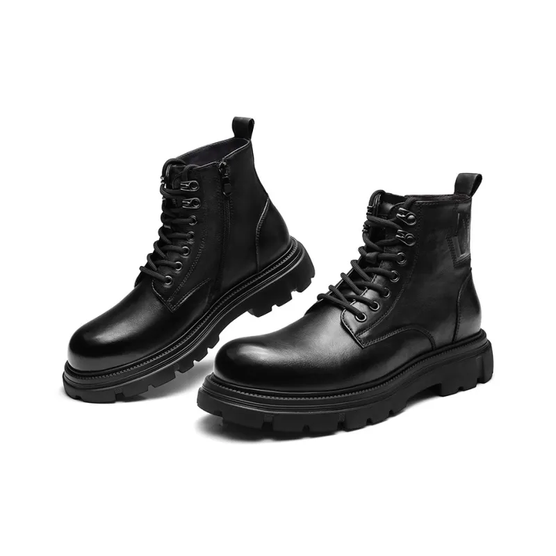 Strongman 3515 Martin Boot Men's Black Brown-2