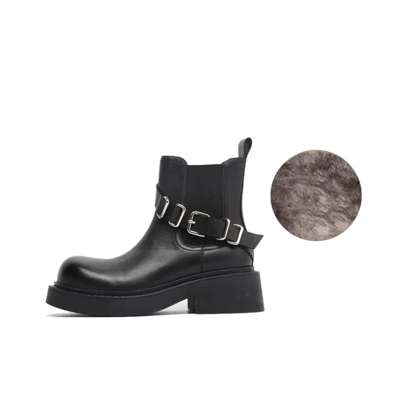 BASTO Short Chelsea Boots 5cm Women's-4