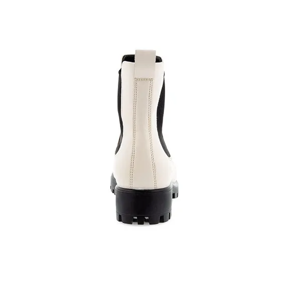 Ecco Modtray Short Chelsea Boots Women's Limestone White-3