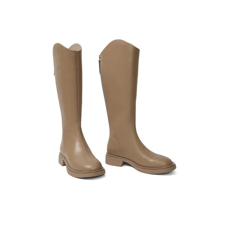 PT'SON Knee high Boots 3.5cm Women's-33