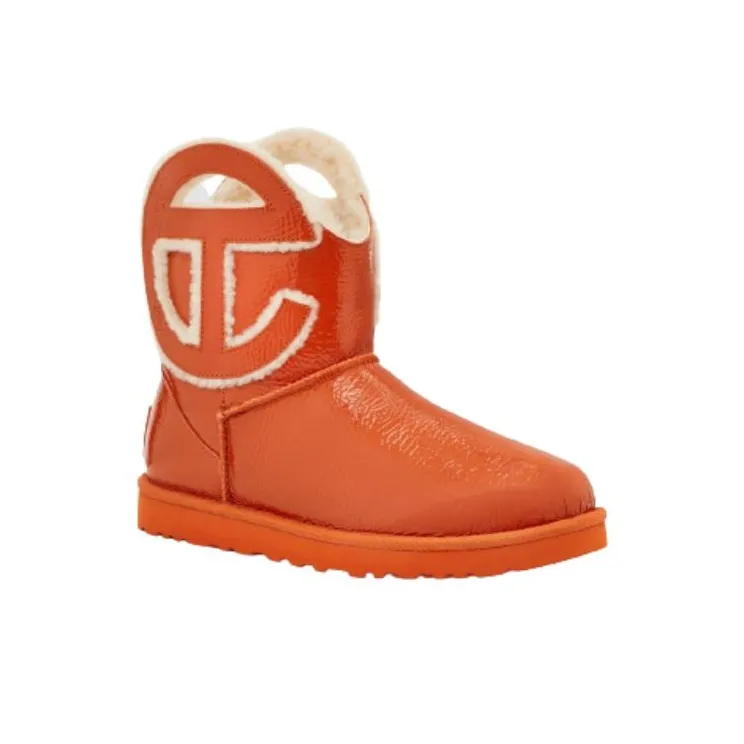UGG X Telfar Logo Mini Crinkle Spicy Pumpkin-2