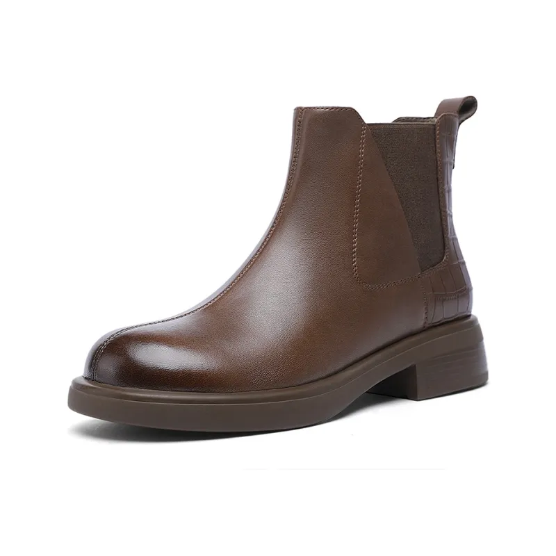 GOLDLION Short Chelsea Boots Women's-4