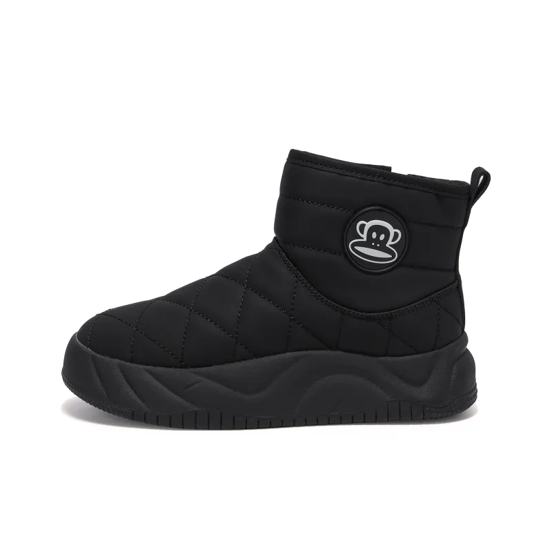 PAUL FRANK Thermal Abrasion Resistant Coverage Short Snow Boots Unisex-10