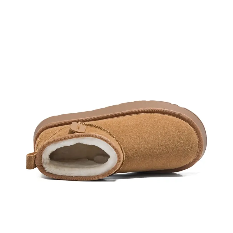 Warrior Snow Boots Women's Camel-2