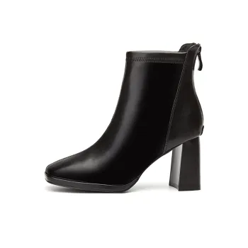 DAPHNE Knee high Boots Women's Black/White