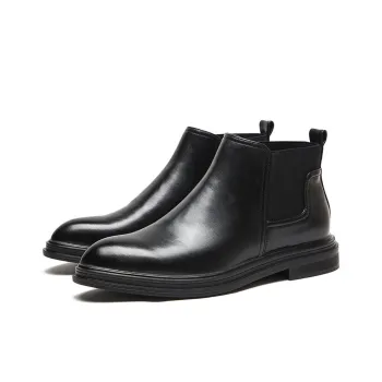 Chi Wolf Short Chelsea Boots Men's