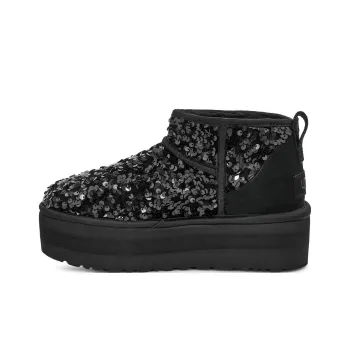 UGG Ultra Mini Chunky Sequin 'Black' Women's