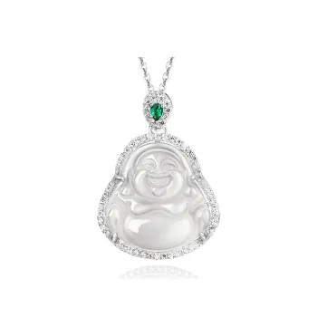 Central Fashion Chalcedony Necklaces Women's