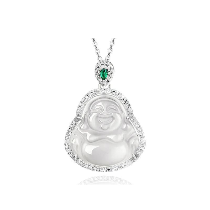 Central Fashion Chalcedony Necklaces Women's-0
