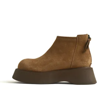 CHENTER KATER Platform Ankle Boots 5cm Women's