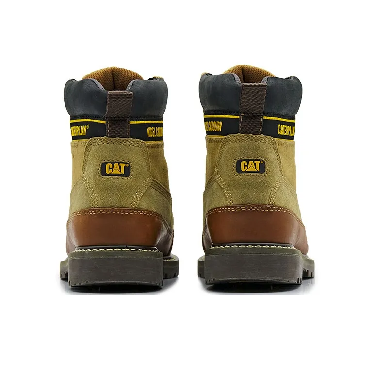 CAT Outdoor Boots Unisex Brown Yellow-3