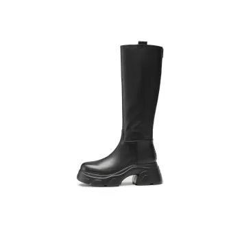 Staccato Knee high Boots Women's Cool And Stylish Black
