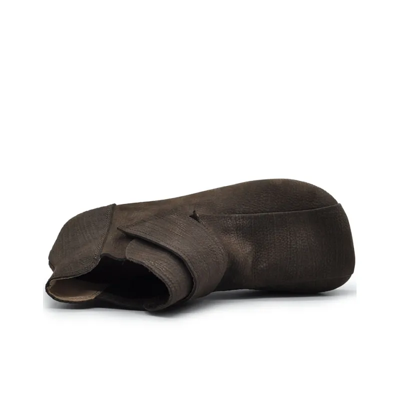 ARTMU Ankle Boots Women's Coffee/Dark Gray-2