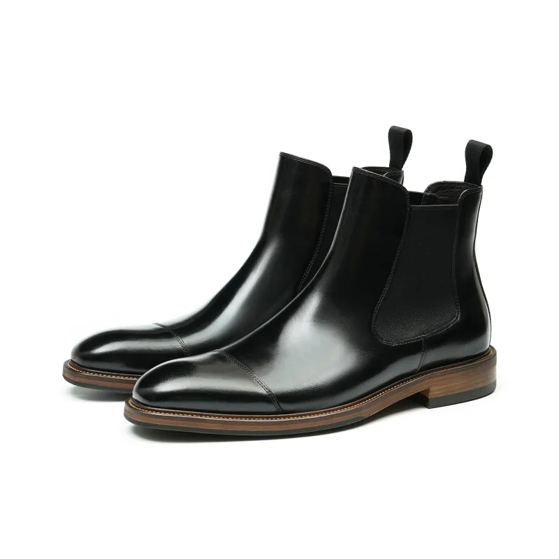 ASTON M.JAZZ Short Chelsea Boots Men's-2