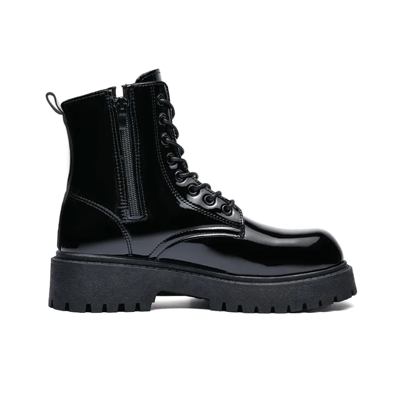 MEXICAN Short Martin Boot Unisex Black Box-20