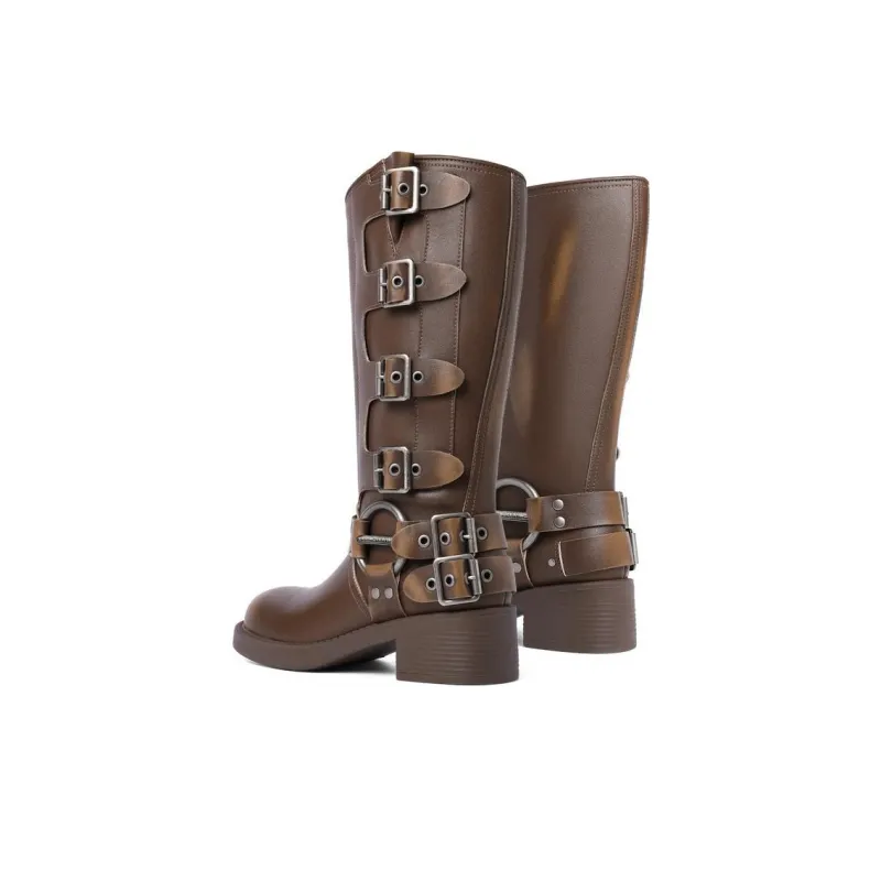 BELLE Knee-high Boots 5cm Women's-2