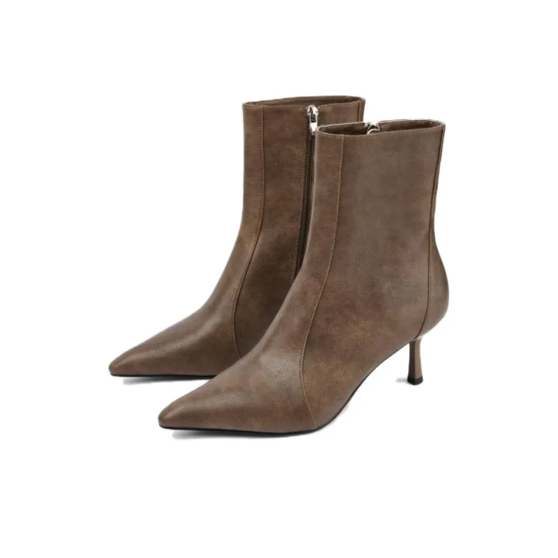 TOOMANYSHOES Urban Home Ankle Boots 6.5cm Women's-2