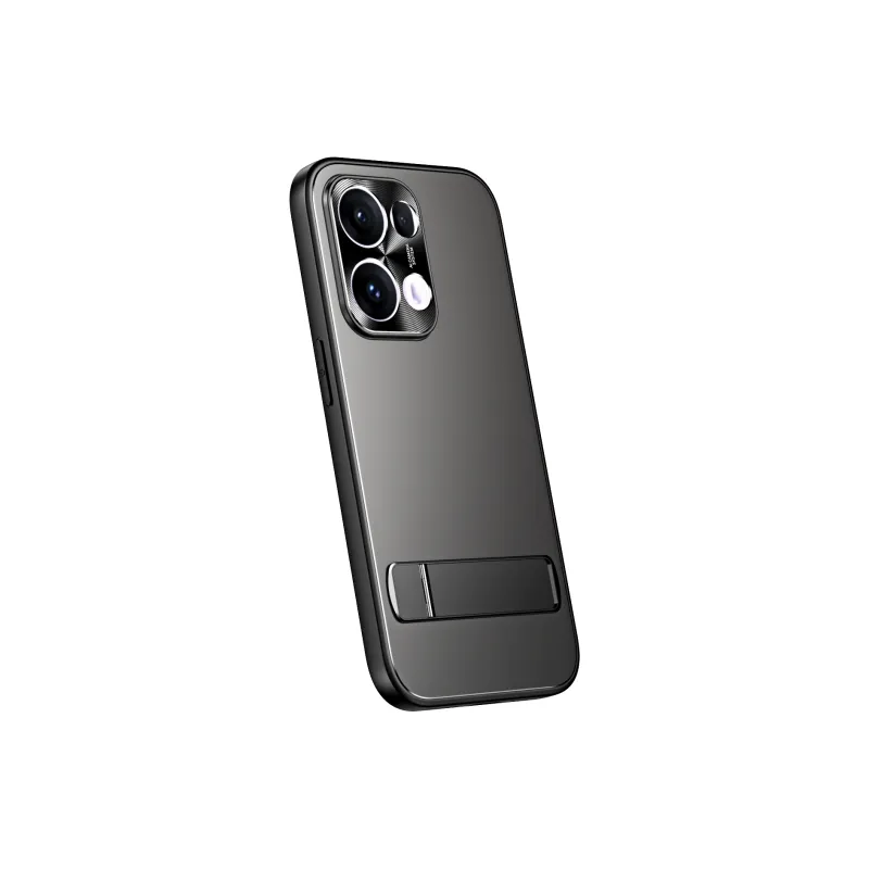ZHUOJI Matte Material Aurora Invisible Stand Phone Case Compatibility Opporeno13pro/reno12/11pro+/Reno10-12