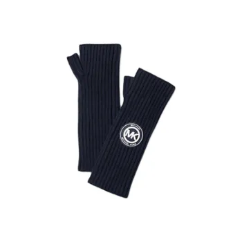 MICHAEL KORS Ribbed Knit Fingerless Gloves