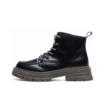 RENBEN Short Martin Boot Women's Black