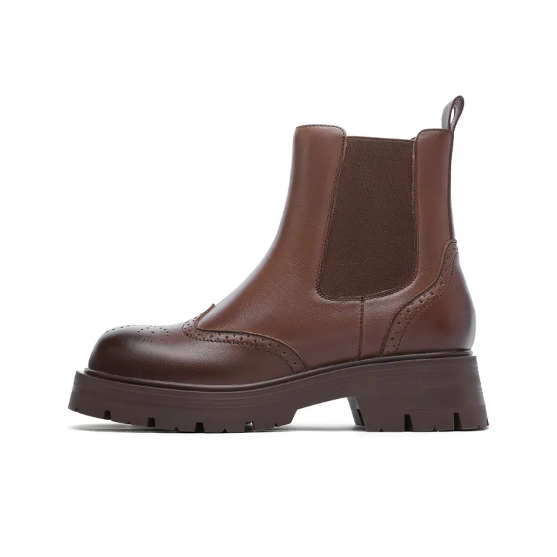 GOLDLION Short Chelsea Boots Women's-3