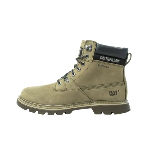 CAT RYMAN WP Collection Knee High Outdoor Boots Men's Dark Khaki