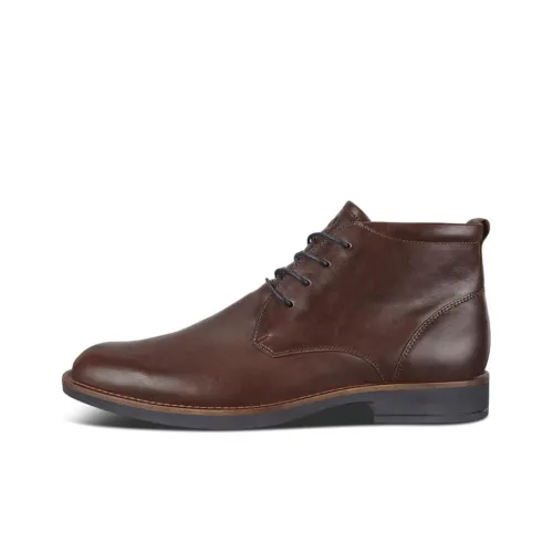 Ecco Ankle Boots Men Brown
