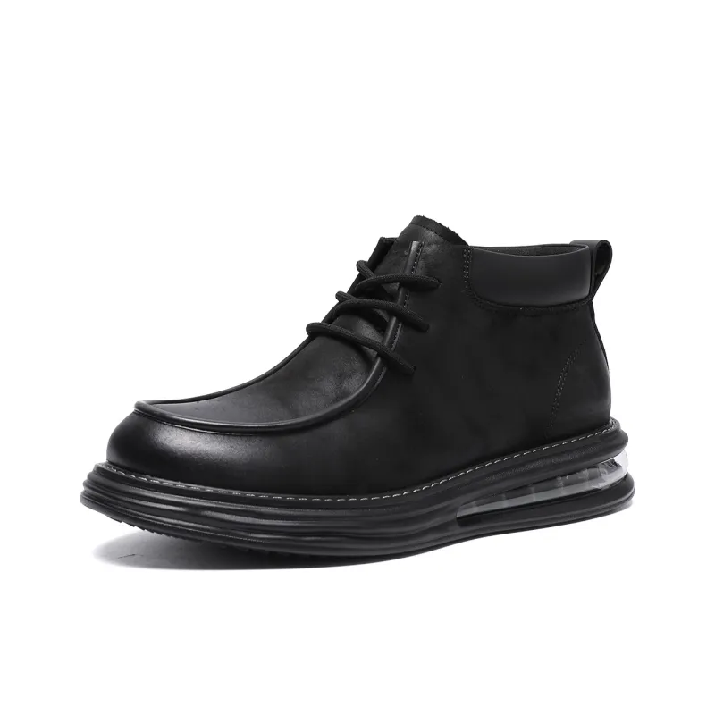 TRUMPPIPE Ankle Boots Men's Black-1