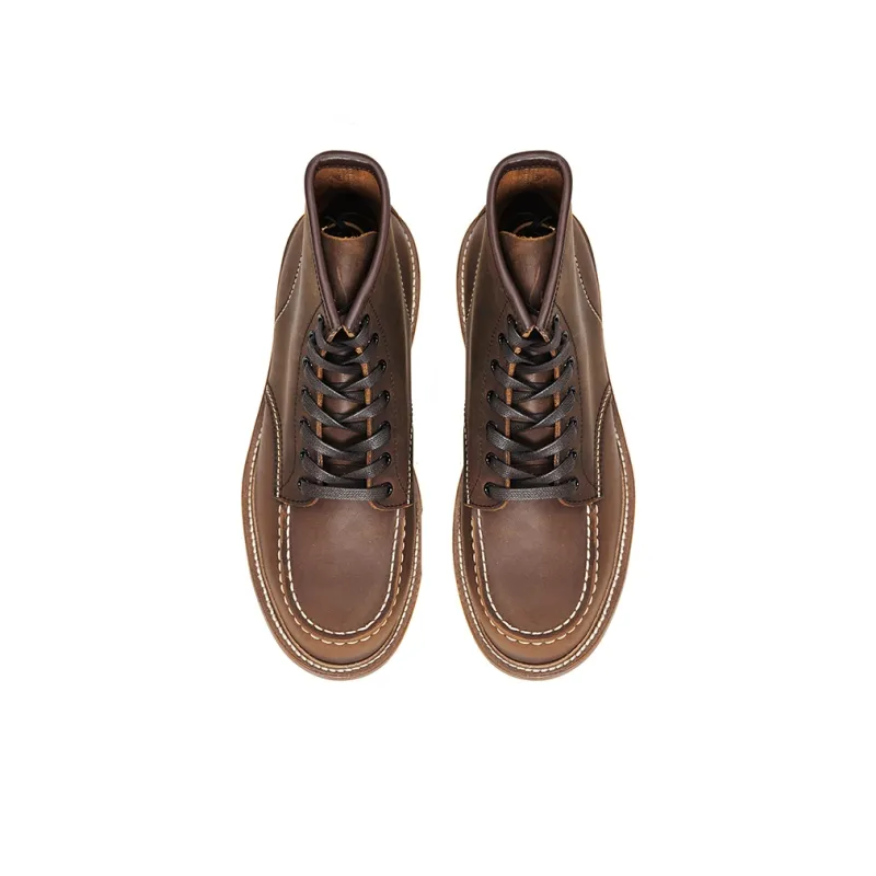 Tired Child Functional Goodyear Series Ankle Boots Unisex Brown-11
