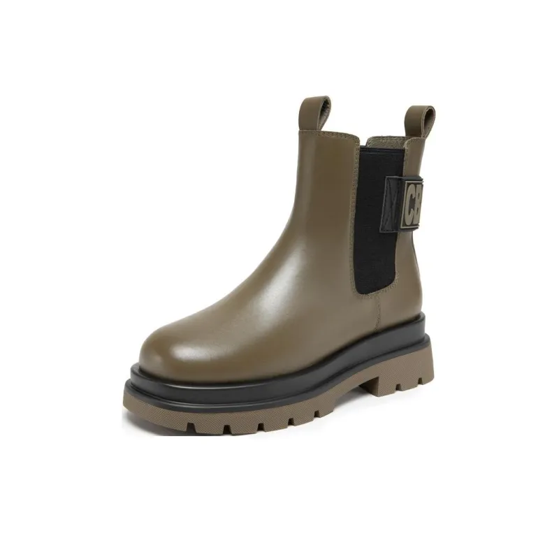 C°BANNER Short Ankle Boots Women's Green-1