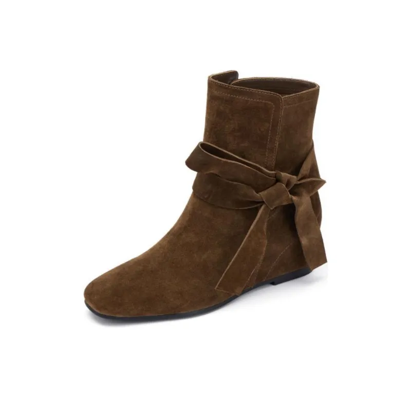 73Hours Gentle Transition Ankle Boots Women's Brown-1