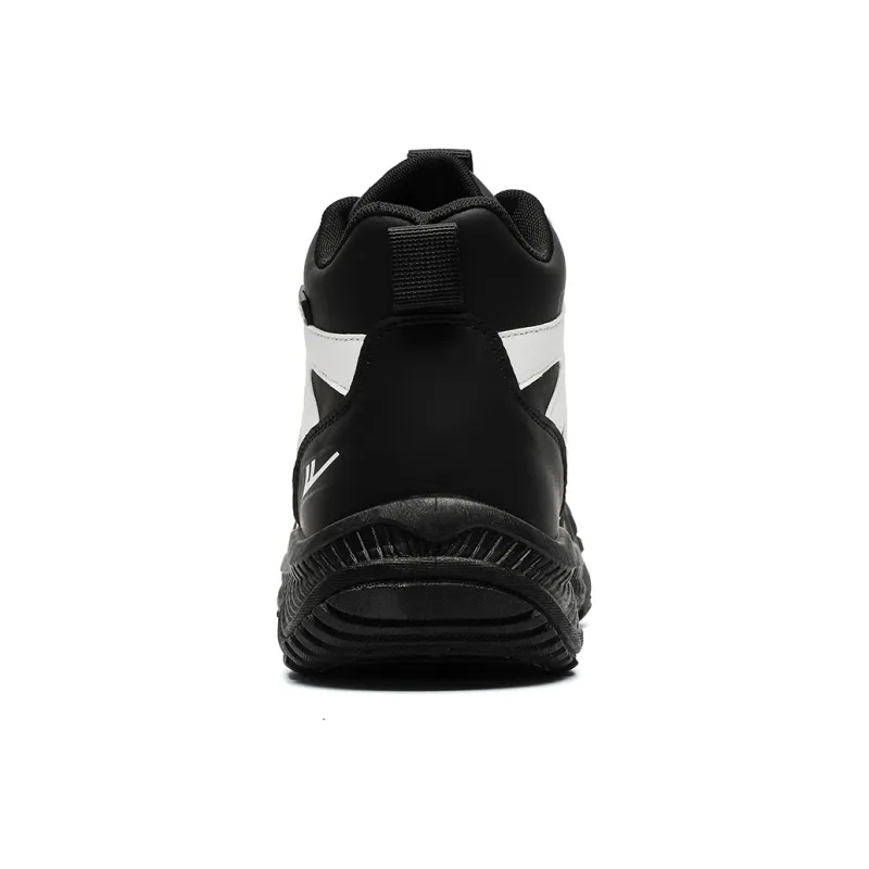 Warrior Wear Resistant Slip Resistant Ankle Length Outdoor Boots Men's White Black-4