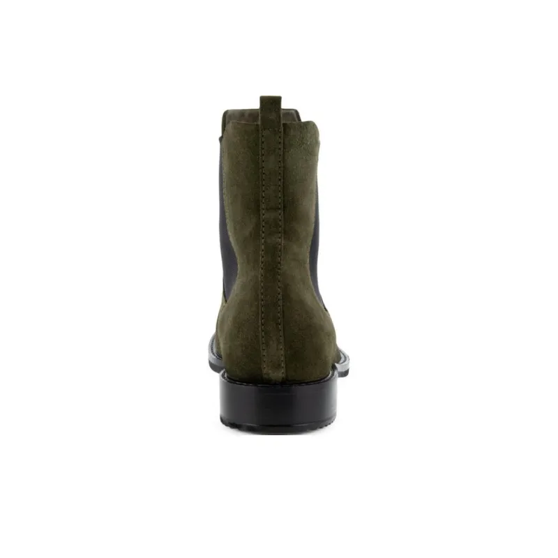 Ecco Short Chelsea Boots 2.5cm Women's Green-5