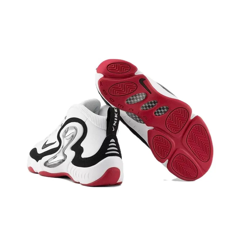 Nike Air Zoom Hawk Flight White Black Red-3