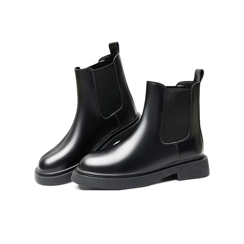 Help Short Chelsea Boots 3.5cm Women's Black-3