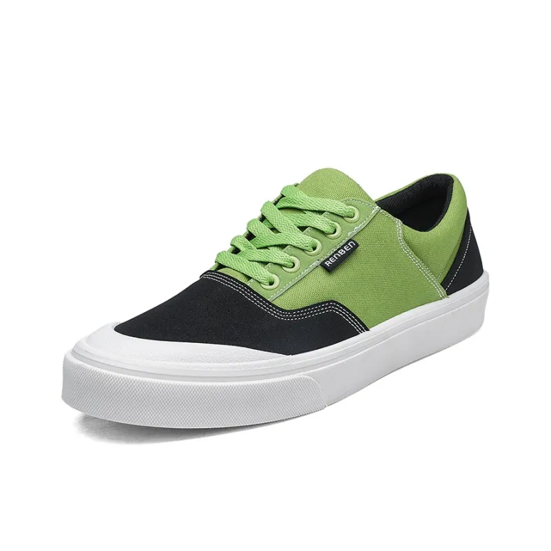 RENBEN Breathable Lightweight Coverage Low Top Canvas Shoes Unisex-13