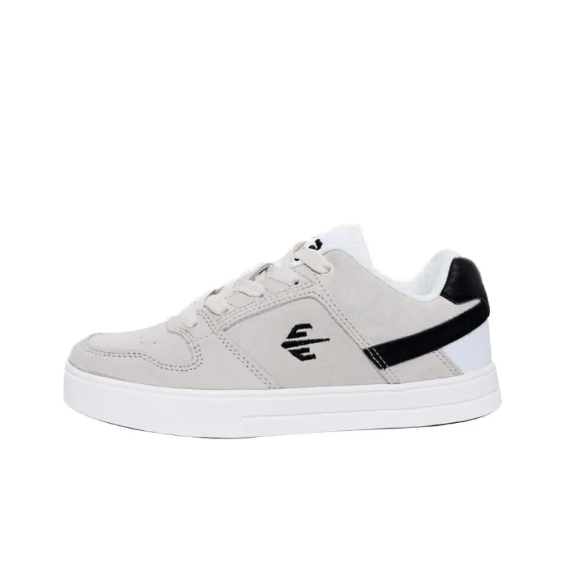 Sharp Crowds Warm Anti Slip And Wear Resistant Low Top Skateboard Shoes Unisex Ecru-0