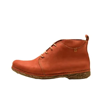 El Naturalista ANGKOR Ankle Boots 2cm Women's Orange Red