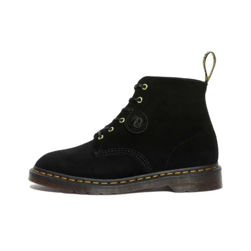 Dr.Martens 101 Suede Ankle Boots 'Black' Women's