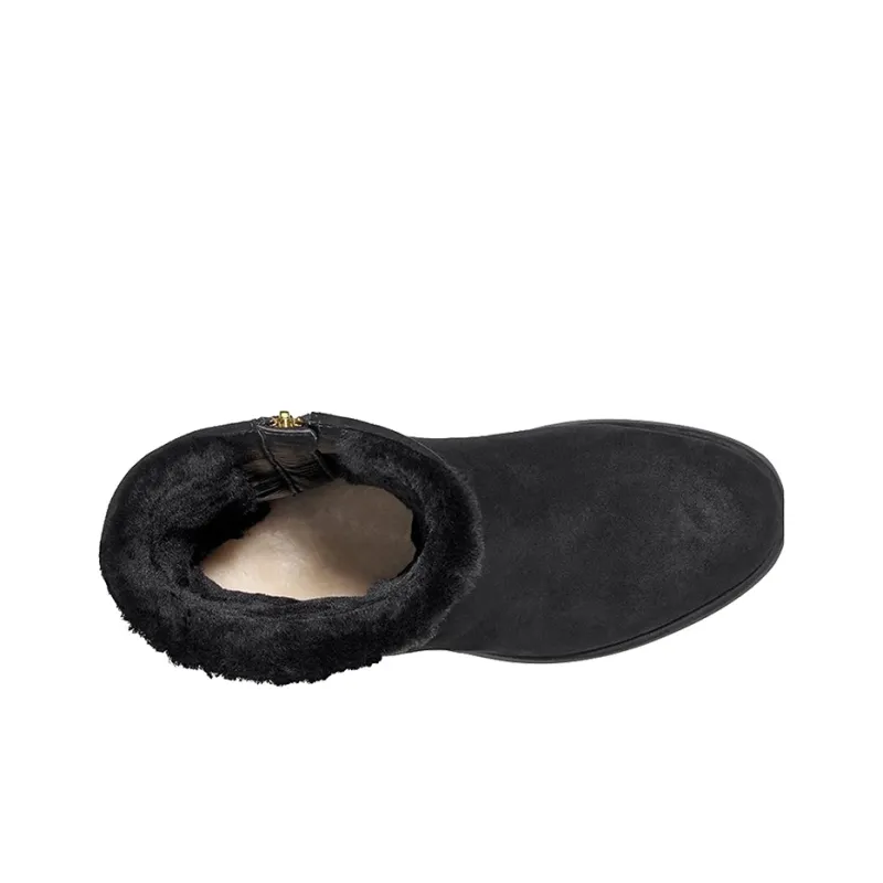 UGG Classic Short Blvd Snow Boots Black Women's-4