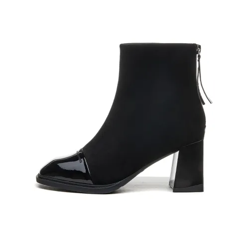 ACESC Ankle Boots 7cm Women's Black