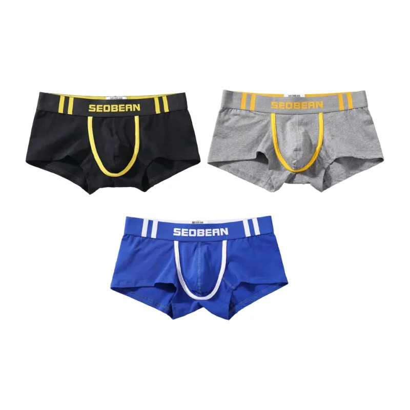 SEOBEAN Underpants Men's Combo Set-3