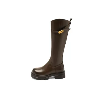 AGSDON Knee high Boots 6cm Women's