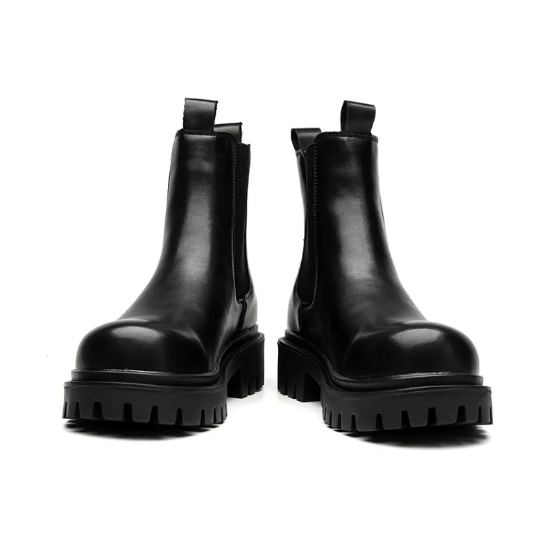 Cachiotti Crew Chelsea Boots Men's Black-2