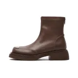Brown Fleece-Lined