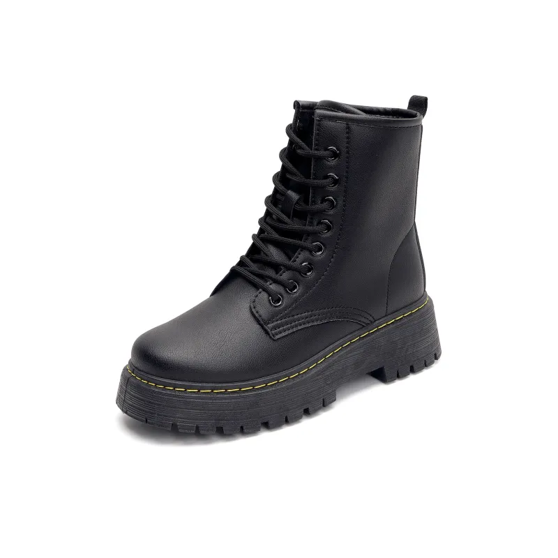 Warrior Martin Boot Women's Black-1