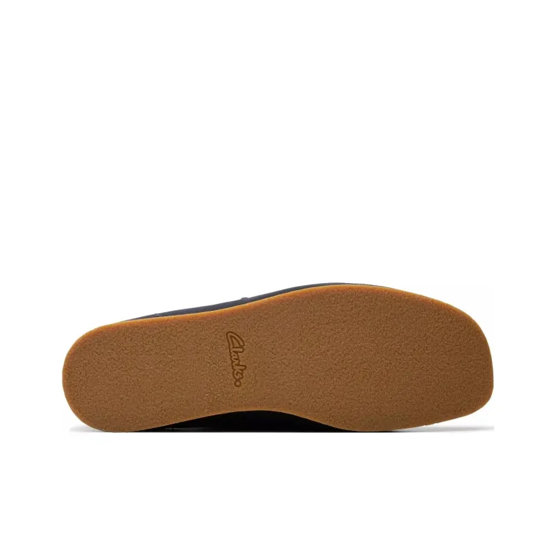 Clarks Originals Wallabee Evo Boot Navy Suede Women's-6