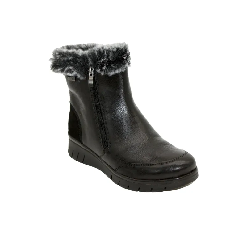 CAPRICE Ankle Boots Women's Black-1