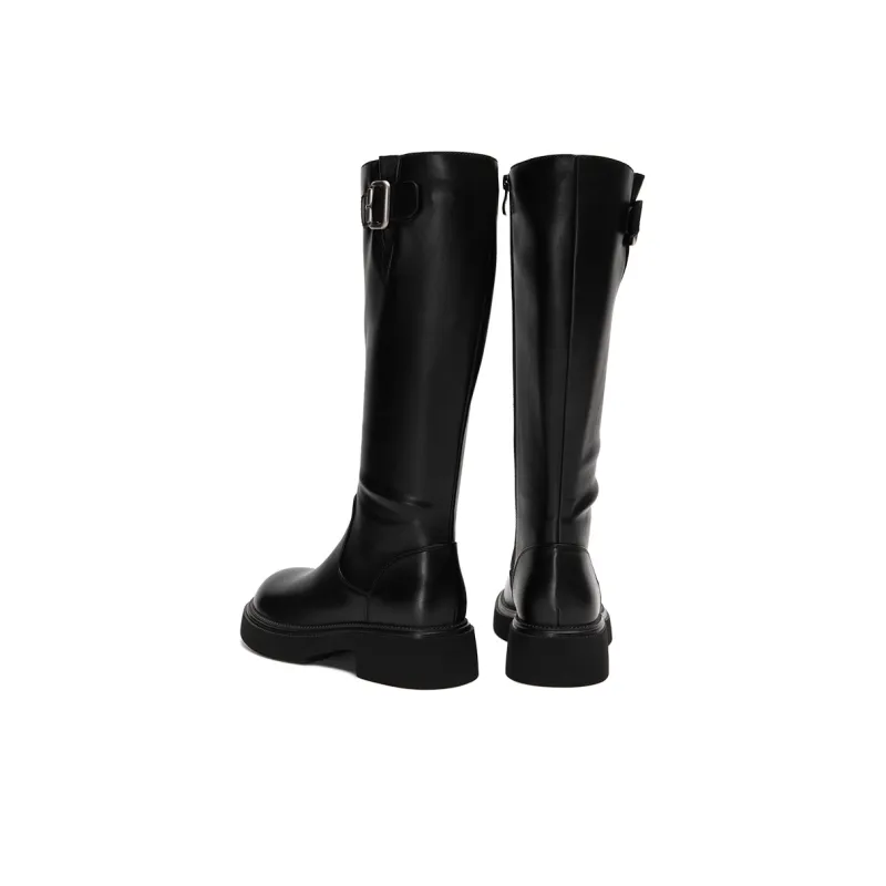 WESTLINK Knee-high Boots 4cm Women's-10