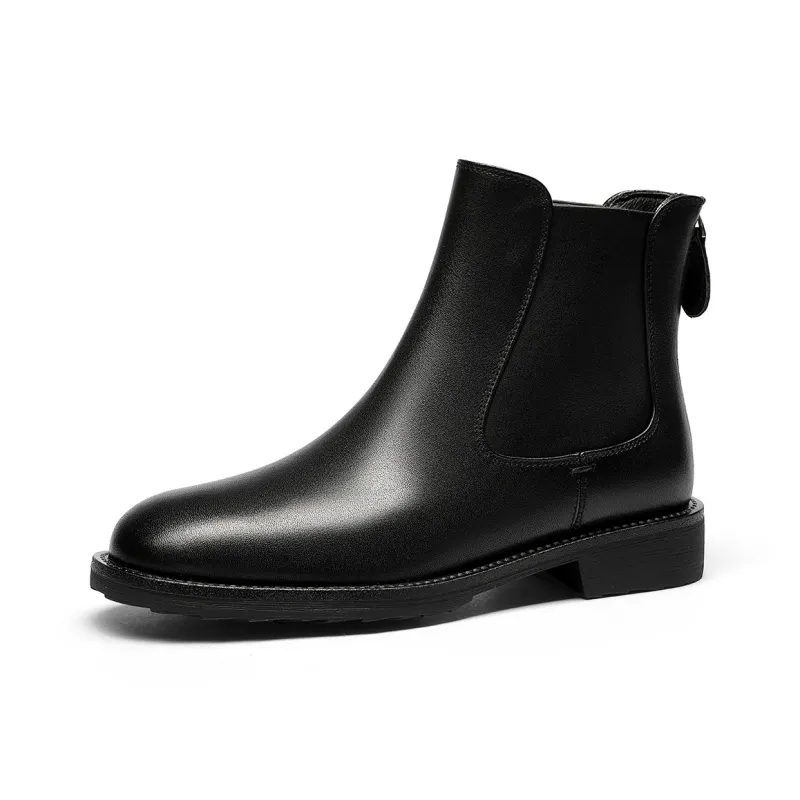 GOLDLION Chelsea Boots Women's Black-1